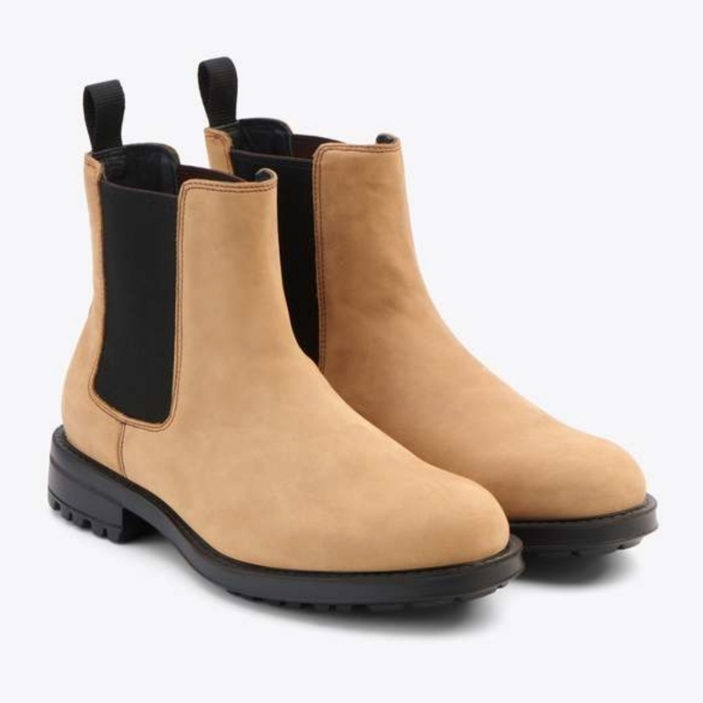 New! Nisolo Men's Daytripper Chelsea Boots in Tobacco